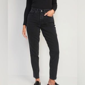Curvy High-Waisted O.G. Straight Ankle Jeans